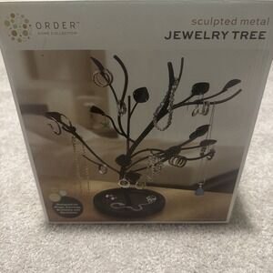Jewelry Tree Sculpted Metal
